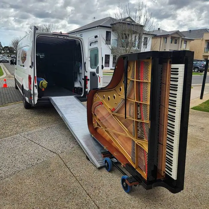 purpose built van paino moving
